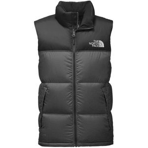 Men's North Face Puffer Vest Dark Grey M